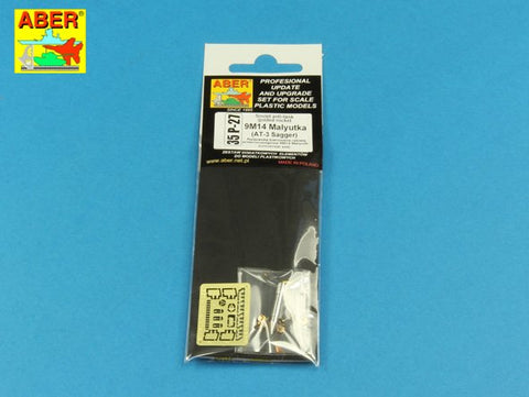 アベール 35P27 1/35 ソビエト 9M14マリュートカ(AT3サガー)対戦車ミサイル)