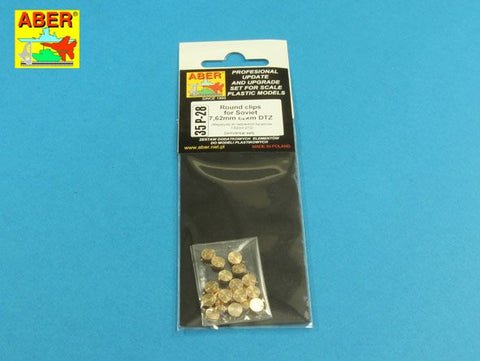 アベール 35P28 1/35 ソビエト 7,62mm czkm DTZ用ラウンドクリップ