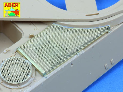 アベール 48A27 1/48 キングタイガー（ポルシェ砲塔）用グリル（タミヤ用）