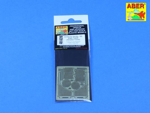 アベール 48A28 1/48 キングタイガー（ヘンシェル砲塔）用グリル（タミヤ用）