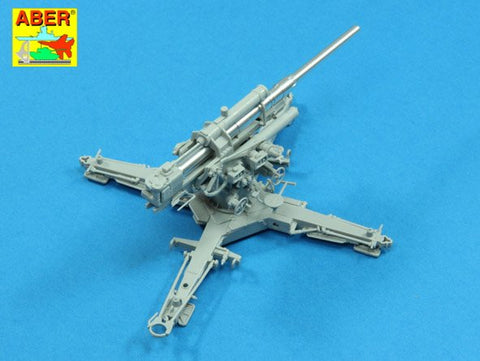 アベール 48L27 1/48 ドイツ 88mm L/56 Flak 36/ 37 高射砲用 ツーピース砲身