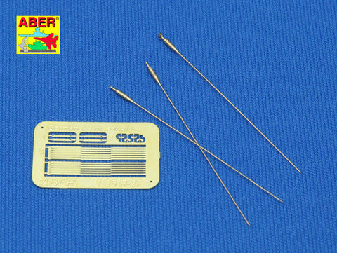 アベール R27 1/35 ドイツ 戦車1.4mmアンテナ（スターアンテナ）3本セット