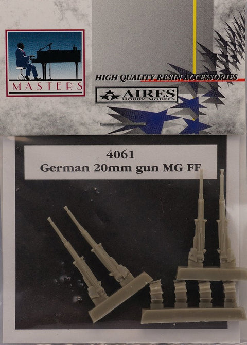 アイリス 4061 1/48 ドイツ 20mm MGFF ガン(汎用)