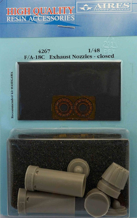 アイリス 4267 1/48 F/A-18C ホーネット 排気ノズル クローズ(HASEGAWA用)
