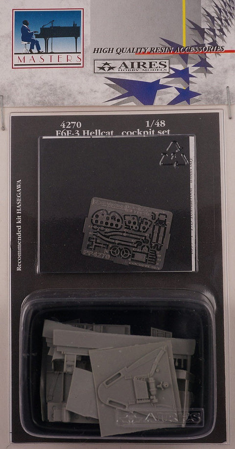 アイリス 4270 1/48 F6F-3 ヘルキャット コックピット(ハセガワ用)(HASEGAWA用)