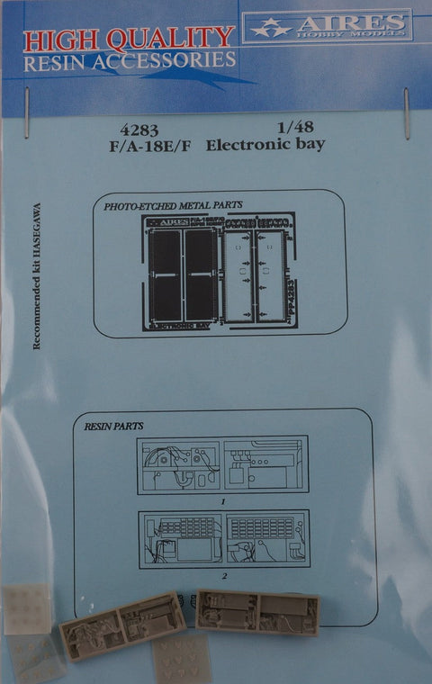 アイリス 4283 1/48 F/A-18E/F スーパーホーネット 電子装備格納庫(HASEGAWA用)