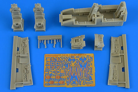アイリス 4325 1/48 TF-104G スターファイター コクピット(HASEGAWA用)