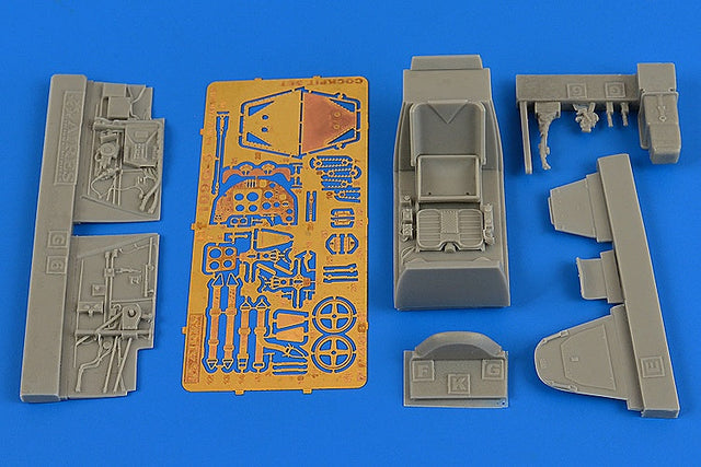 アイリス 4686 1/48 メッサーシュミット Bf109G-5 初期型 コクピットセット(EDUARD用) – ホビーショップ レギュラス