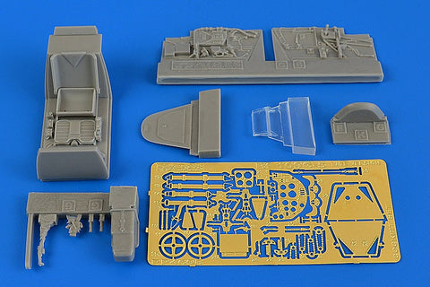 アイリス 4698 1/48 メッサーシュミット Bf109G-5 後期 コクピットセット(EDUARD用)