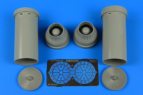 アイリス 4700 1/48 F-14A トムキャット 排気ノズル クローズ(TAMIYA用)