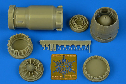 アイリス 4758 1/48 MiG-23BN 初期型 排気ノズル(オープン) （TRUMPETER用）