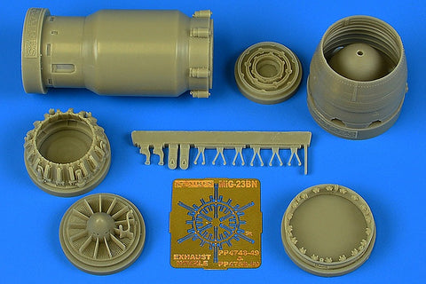 アイリス 4759 1/48 MiG-23BN 後期型 排気ノズル(オープン) （TRUMPETER用）