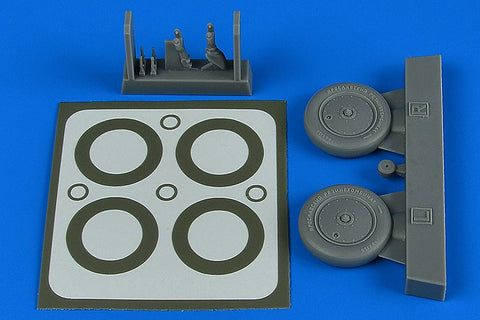 アイリス 4797 1/48 I-16 ホイール & 塗装マスクシール （ICM用）