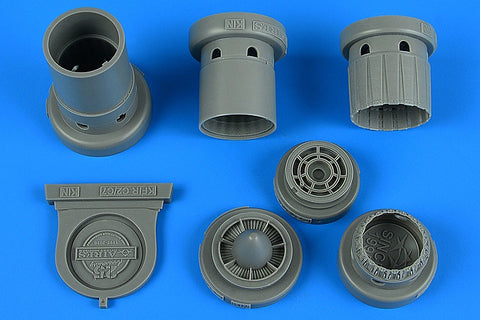 アイリス 4852 1/48 クフィル C2/C7/F-21 排気ノズル (キネティック用)