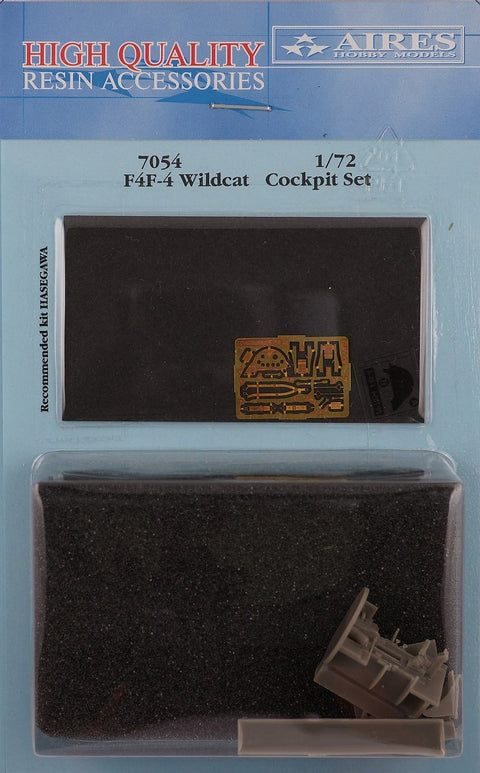 アイリス 7054 1/72 F4F-4 ワイルドキャット コクピットセット(HASEGAWA用)