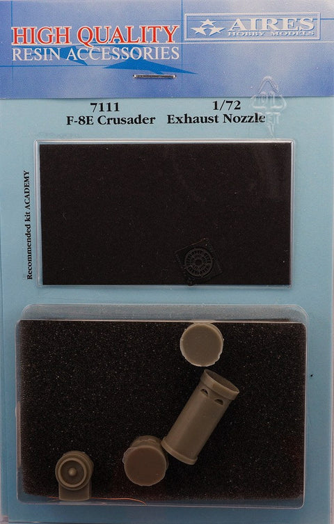 アイリス 7111 1/72 F-8E クルセイダー 排気ノズル(ACADEMY用)