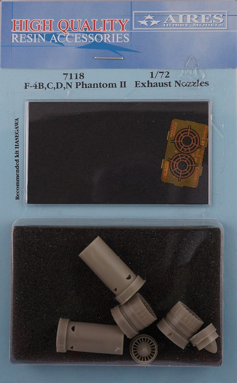 アイリス 7118 1/72 F-4B/C/D/N ファントムII 排気ノズル(HASEGAWA用)