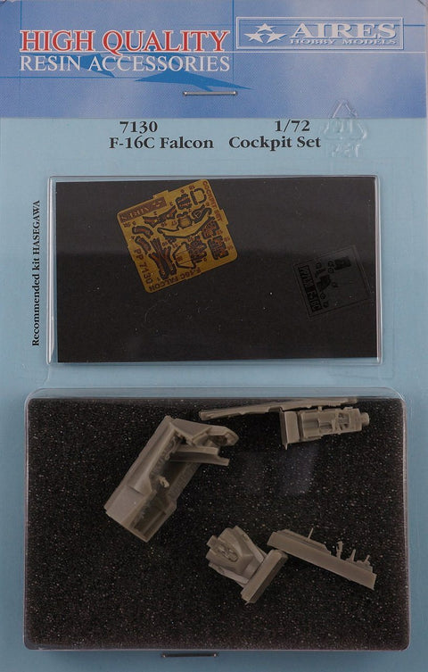 アイリス 7130 1/72 F-16C ファイティングファルコン コクピットセット(HASEGAWA用)