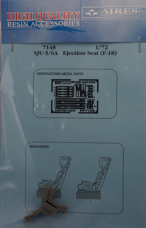 アイリス 7148 1/72 SJU-5/6A イジェクションシート F/A-18C用(汎用)