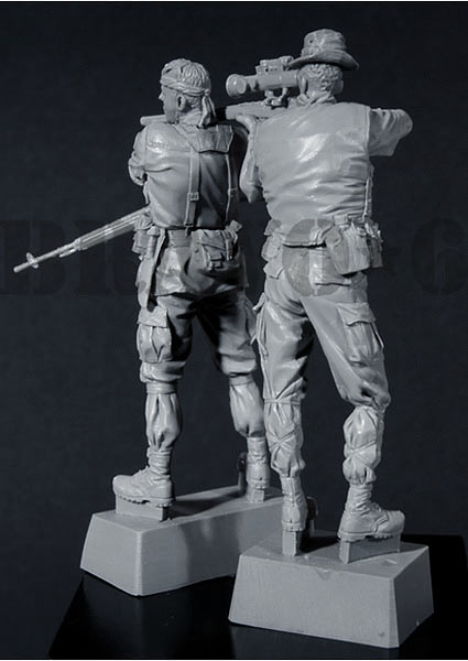 ブラボー6 35022 1/35 アメリカ陸軍スナイパーチーム(2体セット)