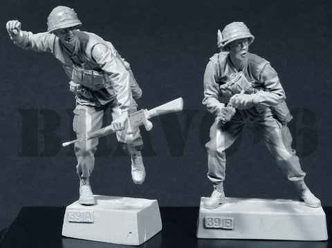 ブラボー6 35039 1/35 アメリカ海兵隊(10)”あそこに放り込め!” テト攻勢'68(2体セット)