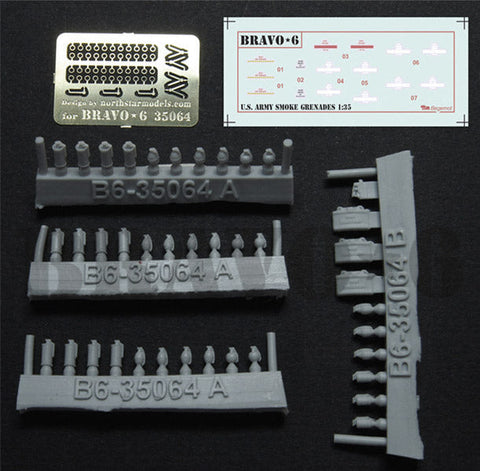 ブラボー6 35064 1/35 アメリカ クレイモア地雷と手榴弾セット ベトナム