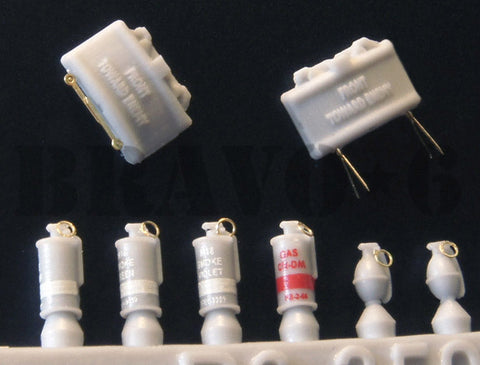 ブラボー6 35064 1/35 アメリカ クレイモア地雷と手榴弾セット ベトナム