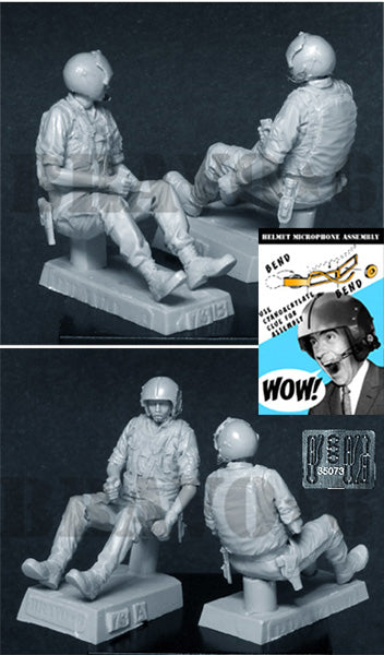 ブラボー6 35073 1/35 アメリカ ヘリコプタークルー ベトナム戦争(2体セット)