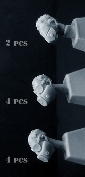 ブラボー6 35087 1/35 M17 & XM28 ガスマスク付き ヘッド