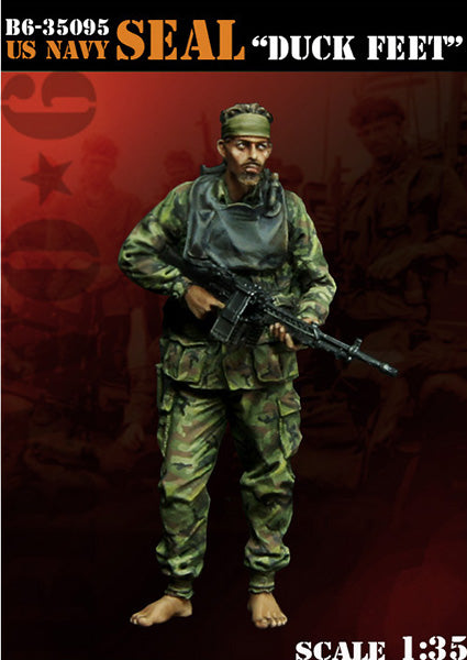 ブラボー6 35095 1/35 アメリカ ネイビーシールズ「アヒルの水かき」