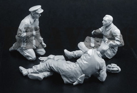 ブラボー6 35134 1/35 ソビエト軍 休息中の戦車兵