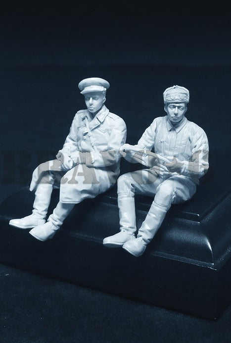 ブラボー6 35143 1/35 WWIIロシア RKKA ダッジ3/4トラック搭乗員（1）