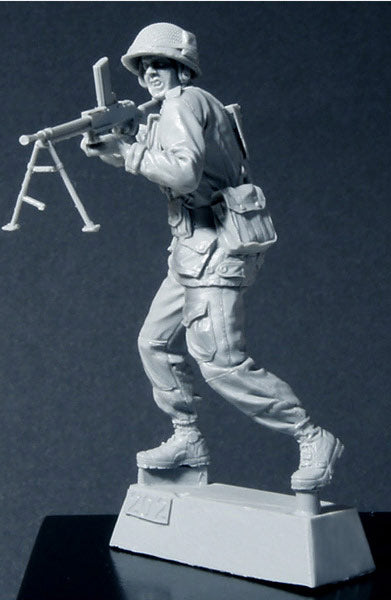 ブラボー6 35202 1/35 フランス兵士(2)機銃手 ディエン・ビエン・フー'54