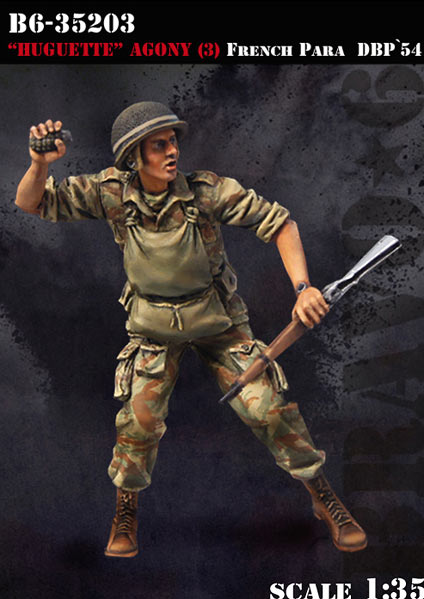 ブラボー6 35203 1/35 フランス兵士(3)空挺兵 ディエン・ビエン・フー'54