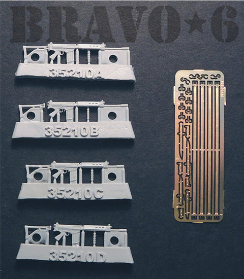 ブラボー6 35210 1/35 FN-FAL PARA自動小銃(4個入)