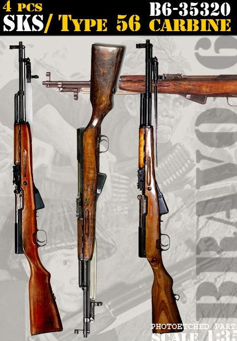 ブラボー6 35320 1/35 ソビエト軍 SKS(シモノフ自動装填カービン)56式半自動歩槍