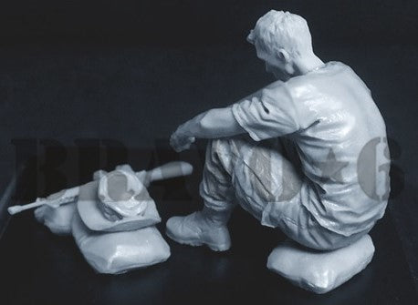 ブラボー6 35321 1/35 アメリカ軍「親愛なるジョンへ」手紙を読む兵士