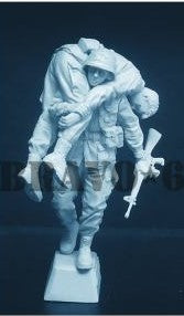 ブラボー6 35331 1/35 アメリカ陸軍 歩兵 (13) - 消防士搬送