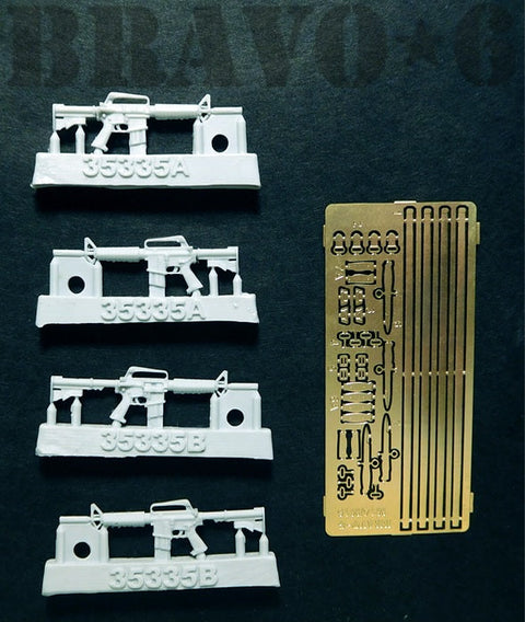ブラボー6 35335 1/35 ベトナム戦争・現用 アメリカ XM177E1(4個入)