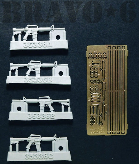 ブラボー6 35336 1/35 ベトナム戦争・現用 アメリカ XM177E2(4個入)