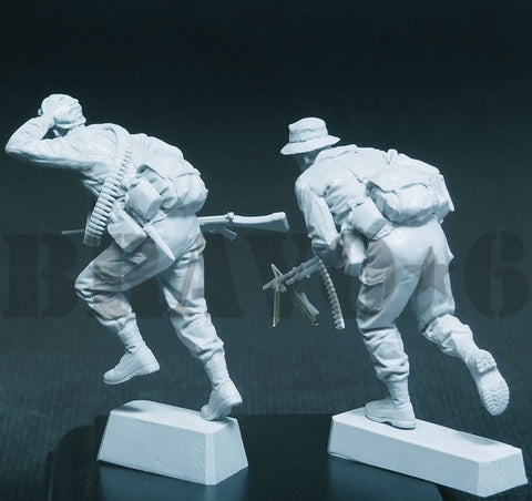 ブラボー6 35342 1/35 ベトナム戦争 オーストラリア陸軍 RAR歩兵（4）火点移動する機関銃チームRAR歩兵(4)