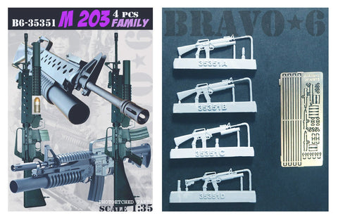 ブラボー6 35351 1/35 M203ファミリー