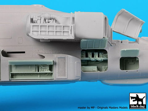 ブラックドッグ A48045 1/48 AH-64 D ビッグセット（イタレリ用）