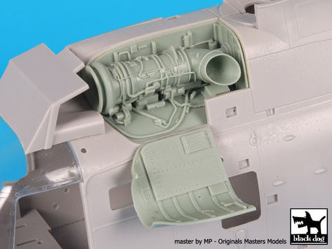 ブラックドッグ A48053 1/48 シーキング エンジン (ハセガワ用)