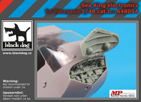 ブラックドッグ A48054 1/48 シーキング・電子機器（ハセガワ用）