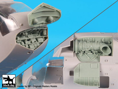 ブラックドッグ A48055 1/48 シーキング ビッグセット (ハセガワ用)