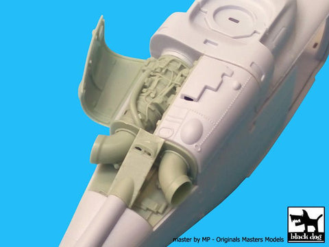 ブラックドッグ A48056 1/48 ウエストランド・リンクス AH-7 エンジン（エアフィックス用）