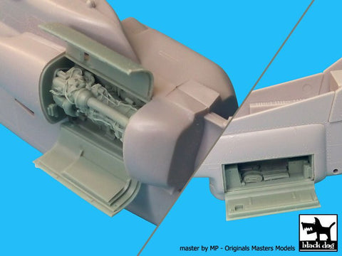 ブラックドッグ A48057 1/48 AH-1 W エンジン＋電子機器（イタレリ用）