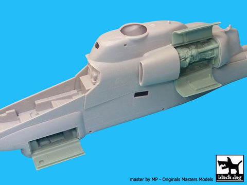 ブラックドッグ A48057 1/48 AH-1 W エンジン＋電子機器（イタレリ用）