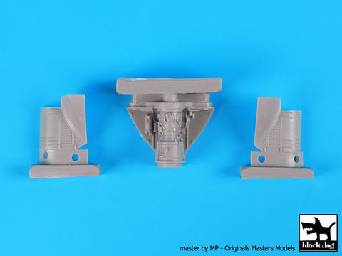 ブラックドッグ A48062 1/48 UH-1 Cエンジン (ホビーボス用)